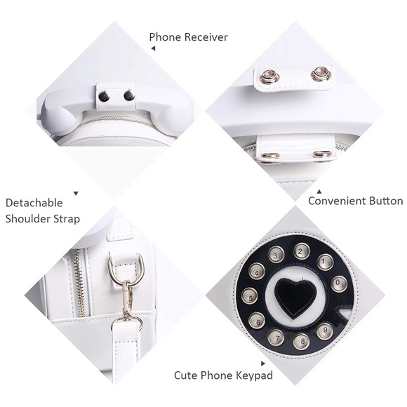 (Working)Telephone Purse Shoulder/Cross Bag - Picture 5 of 6